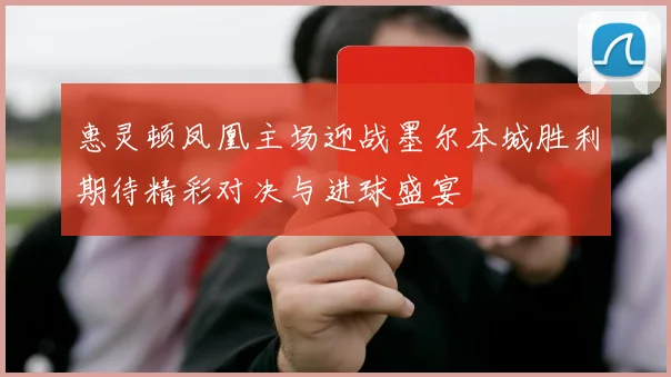 惠灵顿凤凰主场迎战墨尔本城胜利期待精彩对决与进球盛宴