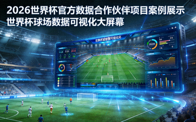 2026世界杯官方数据合作伙伴项目案例展示：世界杯球场数据可视化大屏幕